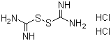 CAS 登录号：14807-75-1, 二硫化甲脒二盐酸盐, 甲脒二硫化物二盐酸盐