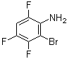 structure of CAS# 1481-21-6, 2,4,5-三氟-6-溴苯胺