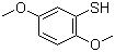 structure of CAS# 1483-27-8, 2,5-二甲氧基苯硫酚