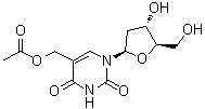 CAS 登录号：148380-55-6, alpha-(乙酰氧基)胸苷