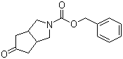 六氢-5-氧代环戊二烯并[c]吡咯-2(1H)-羧酸苄酯分子结构 (CAS 148404-29-9)