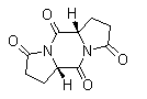 CAS 登录号：14842-41-2, (5aS,10aS)-1H,5H-二氢-二吡咯并[1,2-a:1',2'-d]哌嗪-3,5,8,10(2H,5aH,10aH)-四酮