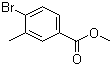 Methyl 4-bromo-3-methylbenzoate molecular structure (CAS 148547-19-7)