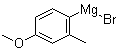 CAS # 148706-30-3, 4-Methoxy-2-methylphenylmagnesium bromide