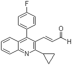 CAS 登录号：148901-68-2, (E)-3-[2-环丙基-4-(4-氟苯基)-3-喹啉-2-丙烯醛