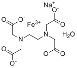 structure of CAS# 149022-26-4, 乙二胺四乙酸铁(III)钠盐水合物