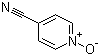 structure of CAS# 14906-59-3, 4-氰基吡啶 N-氧化物