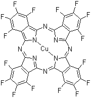 structure of CAS# 14916-87-1, 全氟酞菁铜