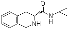 structure of CAS# 149182-72-9, (S)-N-叔丁基-1,2,3,4-四氢异喹啉-3-甲酰胺