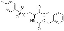 CAS 登录号：1492-52-0, O-[(4-甲基苯基)磺酰基]-N-[苄氧羰基]-L-丝氨酸甲酯