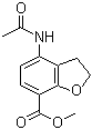 CAS # 149466-67-1, Methyl 4-(acetylamino)-2,3-dihydro-1-benzofuran-7-carboxylate, 4-(Acetylamino)-2,3-dihydro-7-benzofurancarboxylic acid methyl ester