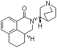 CAS 登录号：149653-99-6, 帕洛诺司琼, (3aS)-2-[(3s)-1-氮杂双环[2.2.2]辛烷基-2,3,3a,4,5,6-六氢-1-氧代-1H-苯并[de]异喹啉