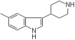 CAS 登录号：149669-44-3, 4-(5-甲基-3-吲哚基)哌啶