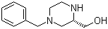 structure of CAS# 149715-45-7, ((2S)-4-苄基哌嗪-2-基)甲醇