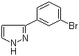 structure of CAS# 149739-65-1, 3-(3-溴苯基)-1H-吡唑