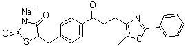 structure of CAS# 149904-87-0, Darglitazone sodium