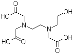 structure of CAS# 150-39-0, N-羟乙基乙二胺三乙酸