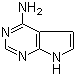 CAS # 1500-85-2, 4-Amino-7H-pyrrolo[2,3-d]pyrimidine, 7H-Pyrrolo[2,3-d]pyrimidin-4-amine