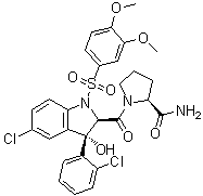 瑞考伐普坦分子结构 (CAS 150375-75-0)