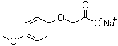structure of CAS# 150436-68-3, Sodium 2-(4-methoxyphenoxy)propionate