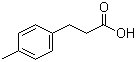 structure of CAS# 1505-50-6, 3-(4-Methylphenyl)propionic acid