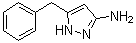 5-Benzyl-1H-pyrazol-3-amine molecular structure (CAS 150712-24-6)