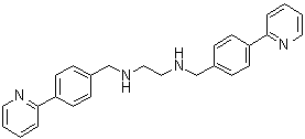 structure of CAS# 1507370-20-8, N1,N2-二[[4-(2-吡啶基)苯基]甲基]-1,2-乙二胺