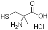 structure of CAS# 151062-55-4, 2-甲基-D-半胱氨酸盐酸盐