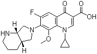 structure of CAS# 151096-09-2, 莫西沙星