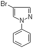 structure of CAS# 15115-52-3, 4-溴-1-苯基-1H-吡唑