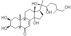 CAS 登录号：15130-85-5, 牛膝甾酮