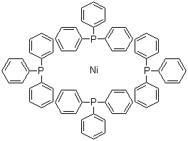 structure of CAS# 15133-82-1, 四(三苯基膦)镍