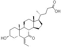 CAS # 1516887-34-5, (3alpha,5beta,6Z)-6-Ethylidene-3-hydroxy-7-oxocholan-24-oic acid