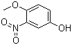 structure of CAS# 15174-02-4, 4-甲氧基-3-硝基苯酚