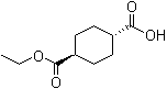 structure of CAS# 15177-66-9, 反式-1,4-环己烷二羧酸单乙酯