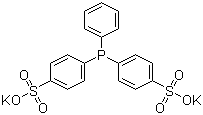 structure of CAS# 151888-20-9, 4,4'-(苯基亚膦)二苯磺酸二钾盐