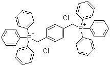 structure of CAS# 1519-47-7, 对二亚甲苯双(氯化三苯基膦)