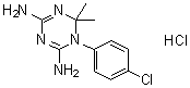 structure of CAS# 152-53-4, 盐酸环氯胍
