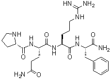CAS 登录号：152050-35-6, L-脯氨酰-L-谷氨酰胺酰-L-精氨酰-L-苯丙氨酰胺