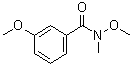 CAS # 152121-82-9, N-Methoxy-N-methyl-3-methoxybenzamide, N-Methoxy-3-methoxy-N-methylbenzamide