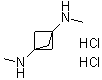 structure of CAS# 1523572-06-6, N1,N3-Dimethylbicyclo[1.1.1]pentane-1,3-diamine hydrochloride (1:2)