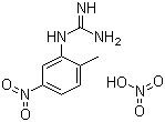structure of CAS# 152460-08-7, (2-Methyl-5-nitrophenyl)guanidine nitrate