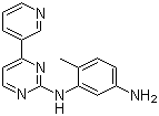 structure of CAS# 152460-10-1, N-(5-Amino-2-methylphenyl)-4-(3-pyridyl)-2-pyrimidineamine