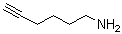 structure of CAS# 15252-45-6, 5-Hexyn-1-amine