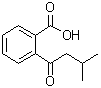 CAS 登录号：152567-80-1, 2-(3-甲基-1-氧代丁基)苯甲酸