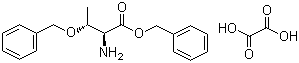 structure of CAS# 15260-11-4, O-苄基-L-苏氨酸苄酯草酸盐