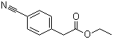 Ethyl (4-cyanophenyl)acetate molecular structure (CAS 1528-41-2)