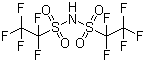 structure of CAS# 152894-10-5, N,N-双(五氟乙烷磺酰基)亚胺
