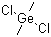 二甲基二氯化锗分子结构 (CAS 1529-48-2)