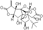 structure of CAS# 15291-76-6, 银杏内酯 C
